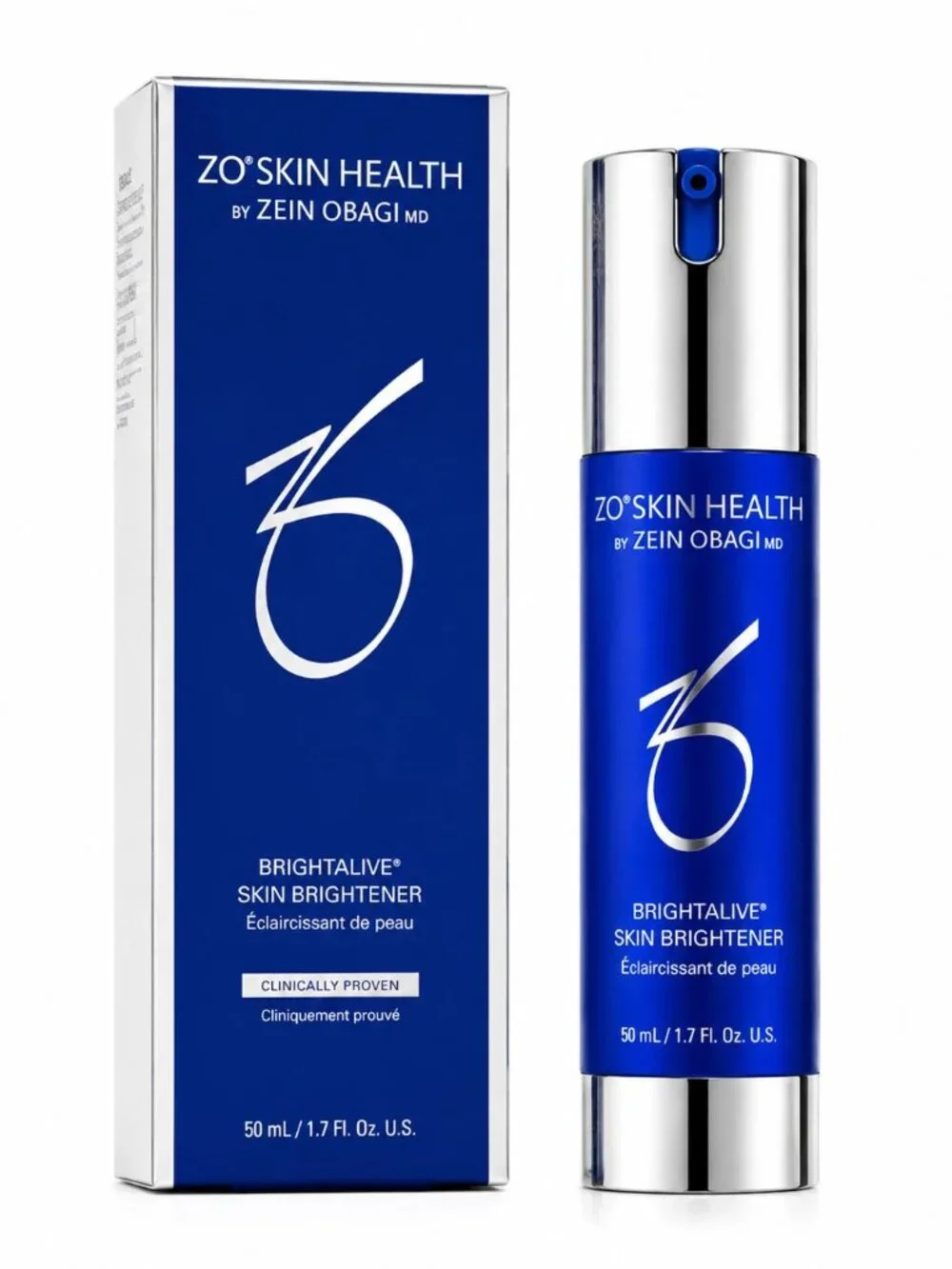 ZO Skin Health Brightalive Skin Brightener Fades Dark Spots All Skin Types 50mL